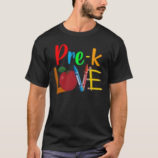 T-shirt amour de prek (Devant)