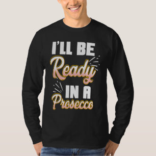 T-shirt Amour de Prosecco Vin Drôle Champagne