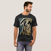 T-shirt Amour de Pug (Devant entier)