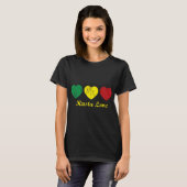 T-shirt Amour de Rasta (Devant entier)