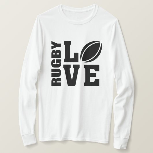 T-shirt Amour de Rugby (Design devant)