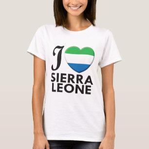 T-shirt Amour de Sierra Leone
