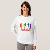 T-shirt Amour de soutien (Devant entier)