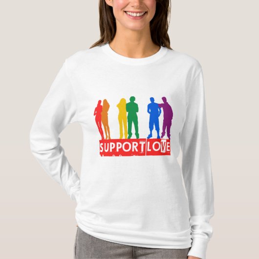 T-shirt Amour de soutien (Devant)