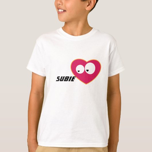 T-shirt Amour de Subie (Devant)