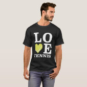 T-shirt Amour de Tennis (Devant entier)