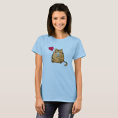 T-shirt Amour de tigre (Devant entier)