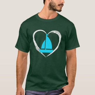 T-shirt amour de voile vintage