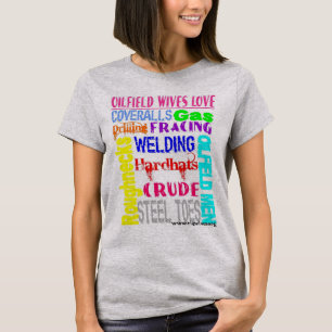 T-shirt Amour d'épouses de gisement de pétrole