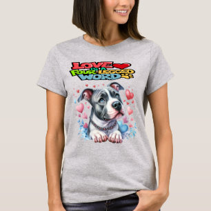 T-shirt Amour des animaux