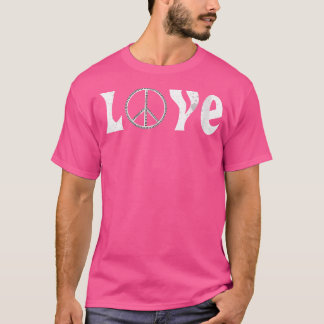 T-shirt Amour des femmes pour la musique Signe de paix fai