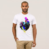 T-shirt Amour d'ordure (Devant entier)