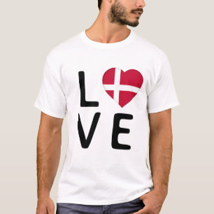 T-shirt Amour - Drapeau Arabie Saoudite