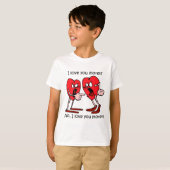 T-shirt Amour drôle (Devant entier)