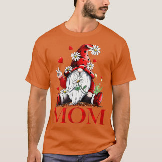 T-shirt Amour Drôle Être Appelé Maman Gnome Saint-Valentin