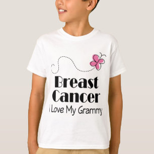 T-shirt Amour du cancer du sein I mon Grammy