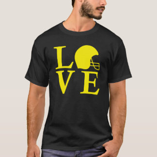 T-shirt AMOUR du football de l'Iowa