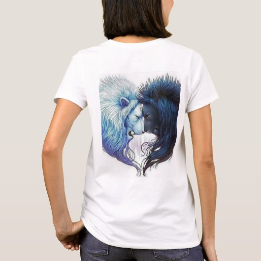 T-shirt amour du lion (Dos)