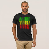 T-shirt Amour du reggae un (Devant entier)