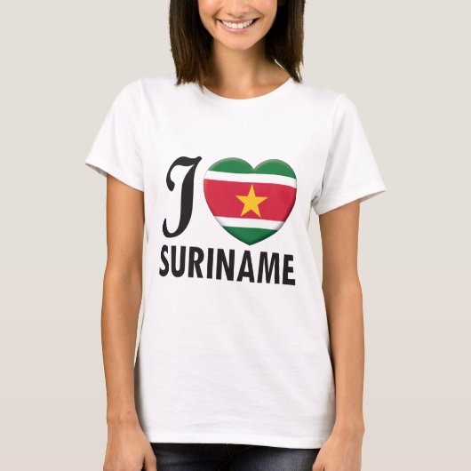 T-shirt Amour du Surinam (Devant)