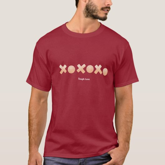 T-shirt Amour dur (foncé) (Devant)