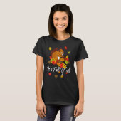 T-shirt Amour écureuil Thanksgiving Happy Fall Yall Automn (Devant entier)