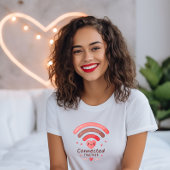 T-shirt Amour Élégant