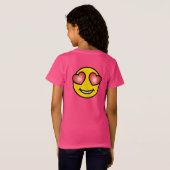 T-Shirt Amour Emoji (Dos entier)