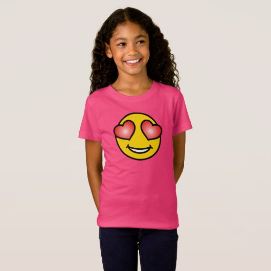 T-Shirt Amour Emoji (Devant entier)