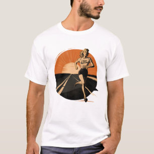 T-shirt Amour énergétique : Courir