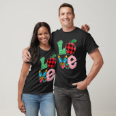 T-shirt Amour Enseignant Crayon Enseignant Appréciation de (Unisexe)
