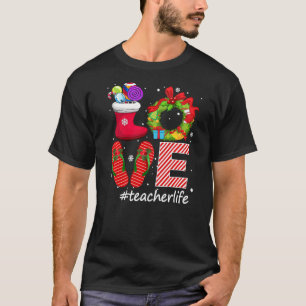 T-shirt Amour #enseignant Flips Flops Chaussettes bonbons