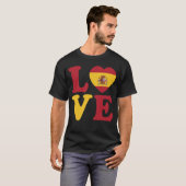 T-shirt Amour espagnol (Devant entier)