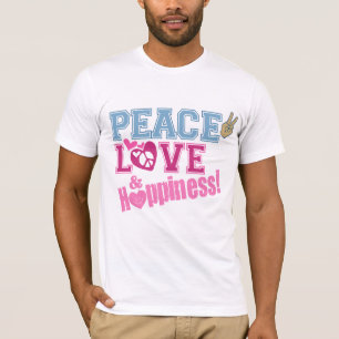 T-shirt Amour et bonheur de paix