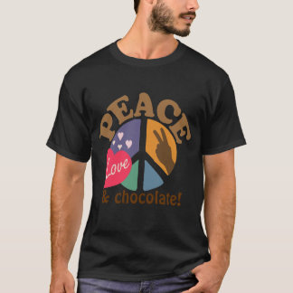T-shirt Amour et chocolat de paix