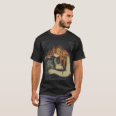 T-shirt Amour et douleur (Le Vampire) (par Edvard Munch) (Devant entier)