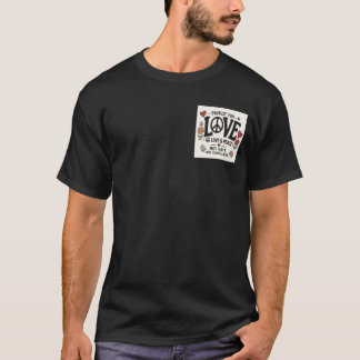 T-shirt Amour et paix