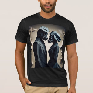 T-shirt AMOUR ET RÉSISTANCE Origami