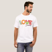 T-shirt Amour été (Devant entier)