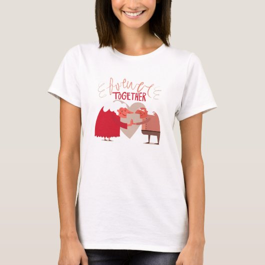 T-shirt amour éternel (Devant)