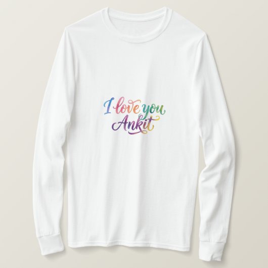 T-Shirt Amour Éternel (Design devant)