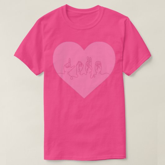 T-shirt Amour Expliqué 1 (Design devant)