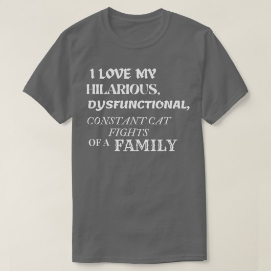T-shirt Amour familial (Design devant)