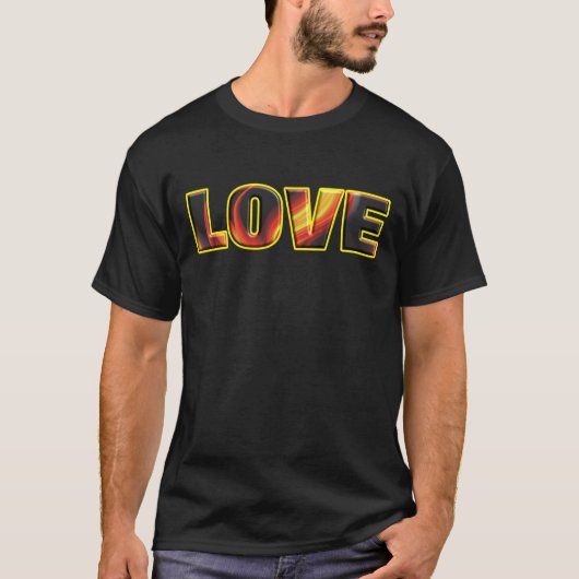 T-SHIRT AMOUR FÉROCE (Devant)