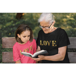 T-shirt AMOUR-Fruits de l'Esprit de Dieu Christain Foi