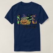 T-shirt Amour Gram vie Citrouille Halloween (Design devant)
