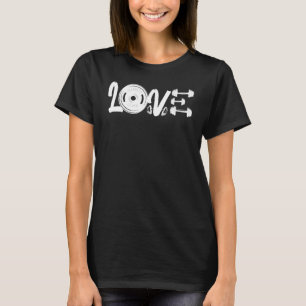 T-shirt Amour Gymnase Fitness