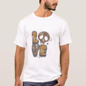 T-shirt Amour - Halloween (Devant)