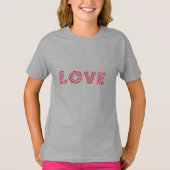 T-shirt Amour Heureuse Sainte-Valentin (Devant)