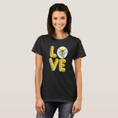 T-shirt AMOUR Îles Vierges (Devant entier)